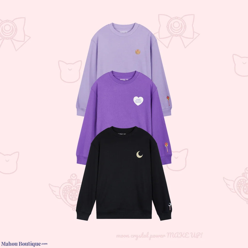 Sailor Moon Sweater Official SPAO Harajuku Collection Mahou