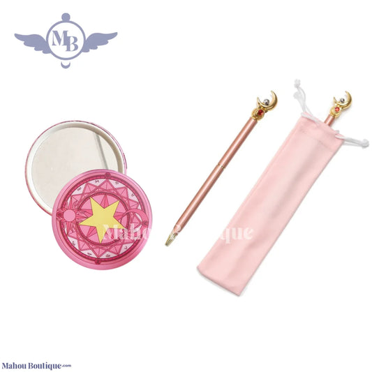 1St Order Gift: Magical Girl Pocket Mirror/Pen (Random)