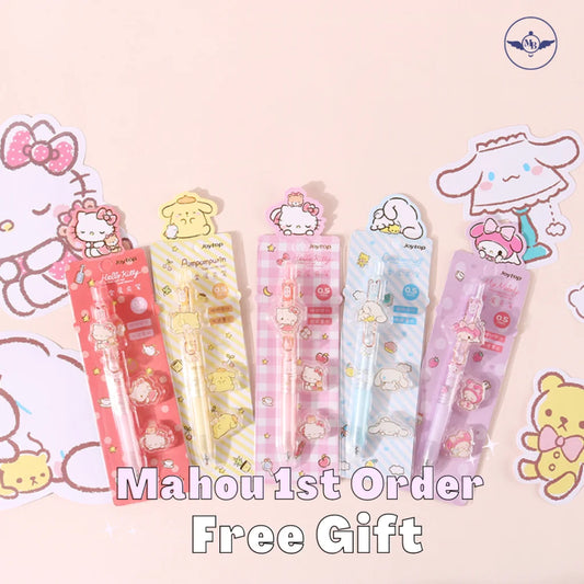1St Order Gift: Sanrio Hello Kitty & Friends Ball Pen (Random) Magical Girl Pocket Mirror/Pen