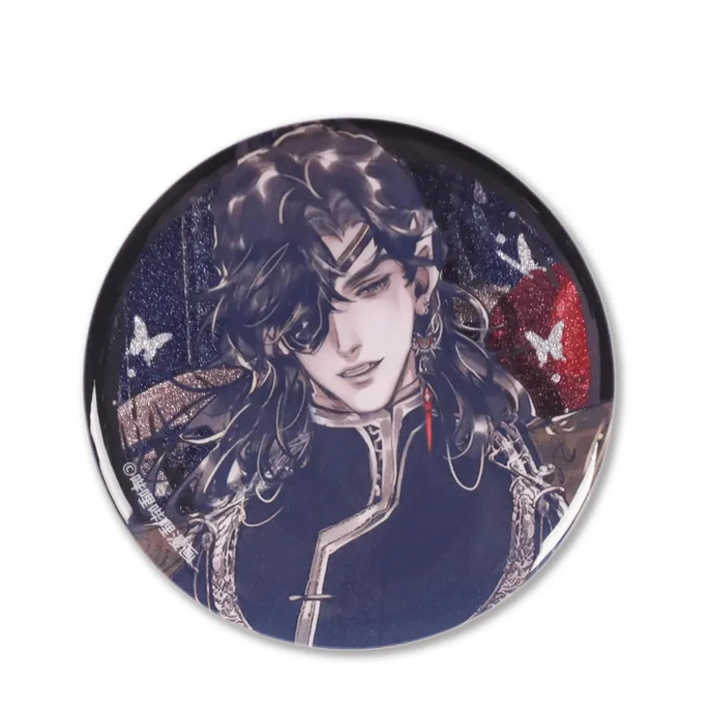 Bemoe X Heaven Officials Blessing - Xie Lian San Lang Hua Cheng Badges 1 Anime Badge