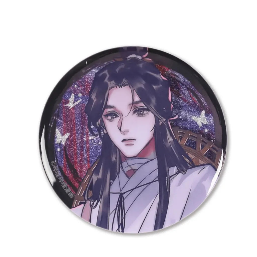 Bemoe X Heaven Officials Blessing - Xie Lian San Lang Hua Cheng Badges Anime Badge