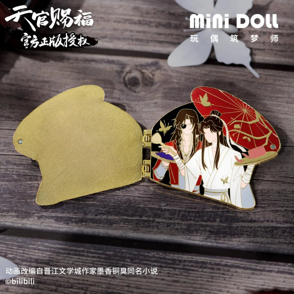 Bemoe X Heaven Officials Blessing - San Lang & Xie Lian Donghua Good Luck Pendant Enamel Pin