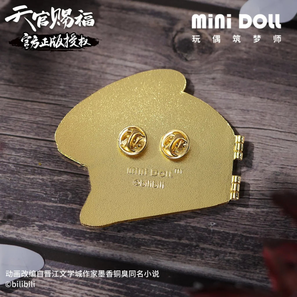 Bemoe X Heaven Officials Blessing - San Lang & Xie Lian Donghua Good Luck Pendant Enamel Pin