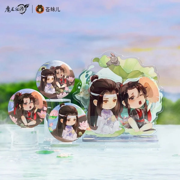 Cang Meier X Mo Dao Zu Shi - Wei Wuxian & Lan Wangji Lian Wu Zhou Xing Acrylic Stand Figure Badge