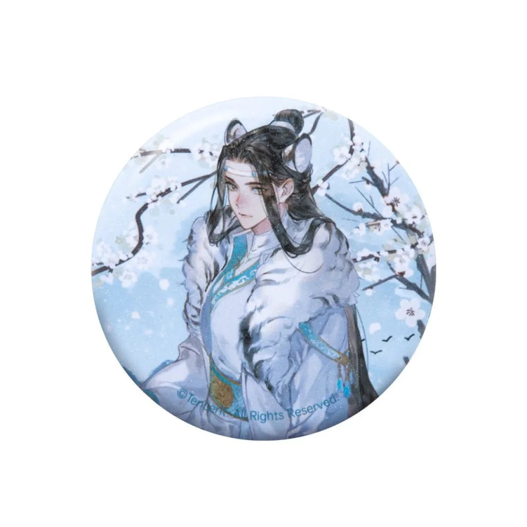 Cang Meier X Mo Dao Zu Shi - Yin Kai Wan Xiang Acrylic Stand & Badges Quicksand Cardset Badge Lan