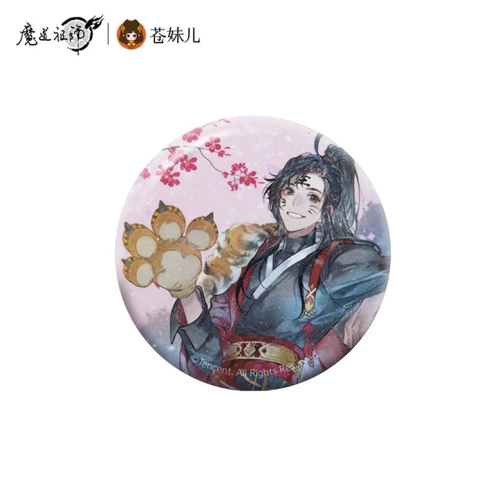 Cang Meier X Mo Dao Zu Shi - Yin Kai Wan Xiang Acrylic Stand & Badges Quicksand Cardset Badge Wei