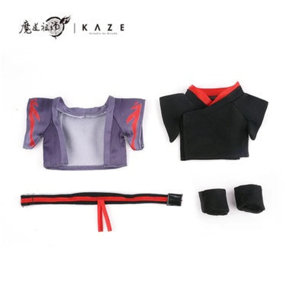Kaze X Mo Dao Zu Shi - Doll Clothes Set For Wei Wuxian & Lan Wangji Nai Hu 10Cm Plush Outfit