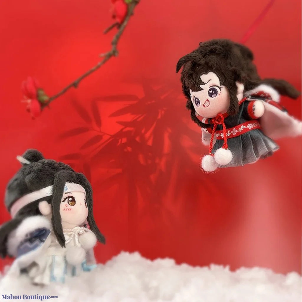 Kaze X Mo Dao Zu Shi - Wei Wuxian & Lan Wangji Nai Hu 10Cm Plush Doll