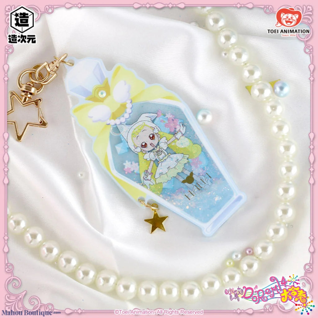 Magical Doremi - Ojamajo Doremi Girls Quicksand Acrylic Pendant Keychain (1Pc Random 6 Possible Pcs)