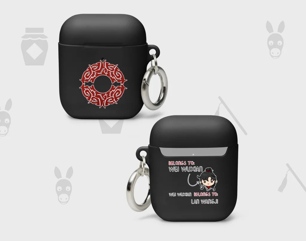 Mahou Boutique X Mdzs Wei Wuxian Custom Made Airpod & Airpods Pro Case | Mo Dao Zu Shi Grandmaster