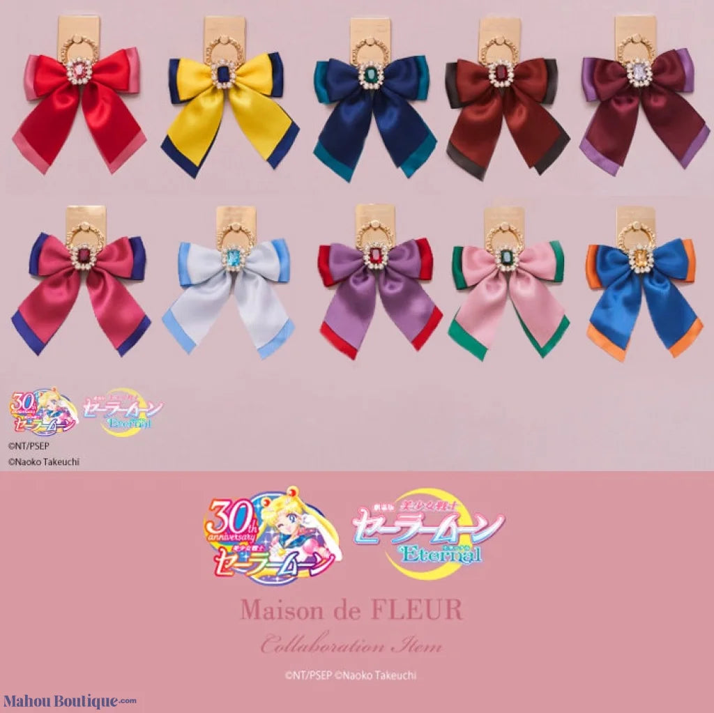 Mahou Boutique MDF x Sailor Moon Ribbon Phone Accessory - Maison De Fleur 1st Season Sailor Moon Mercury Mars Jupiter Venus Collection