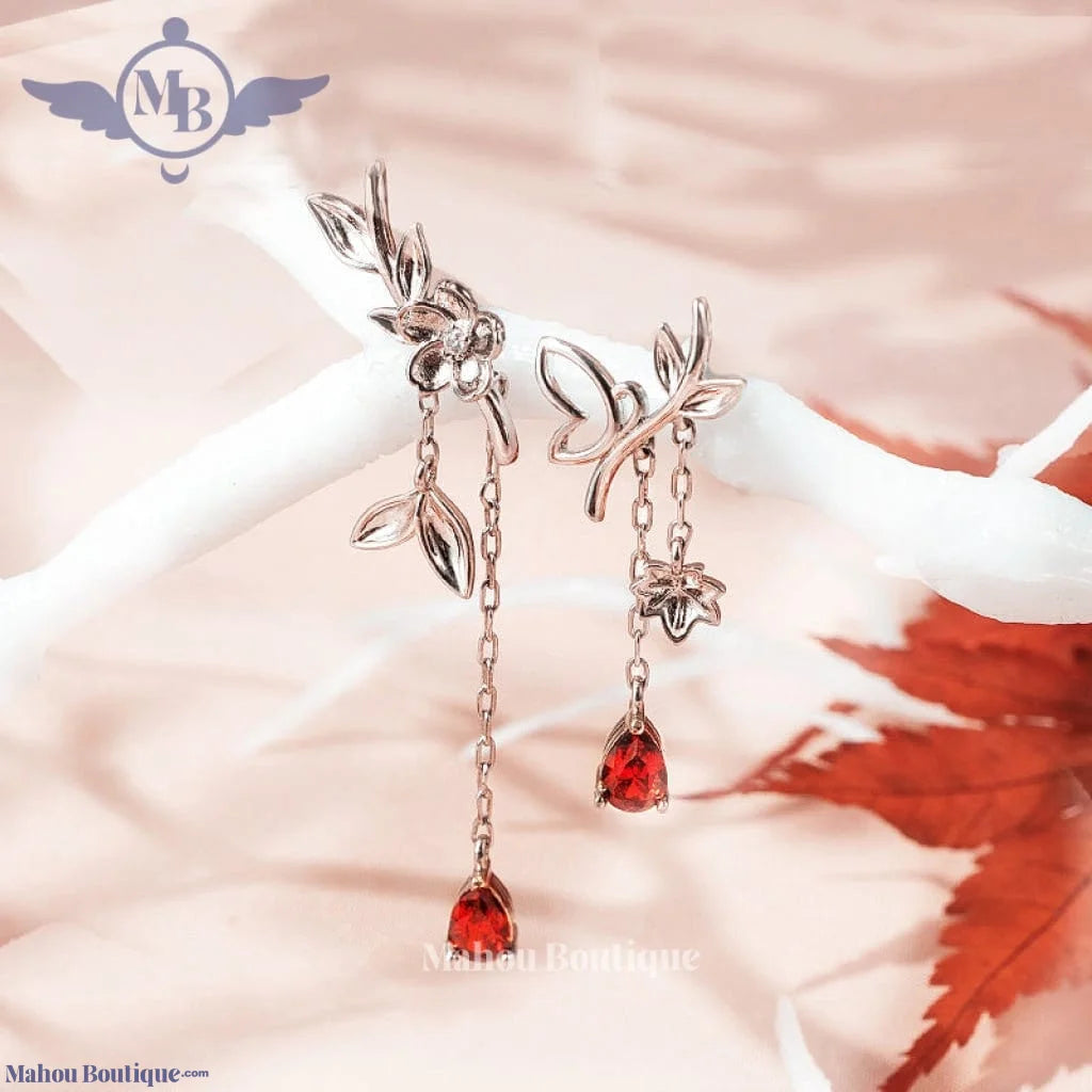 Mahou Boutique Heaven Official's Blessing - s925 Sterling Silver Huacheng & Xie Lan Earrings and Ear Clips