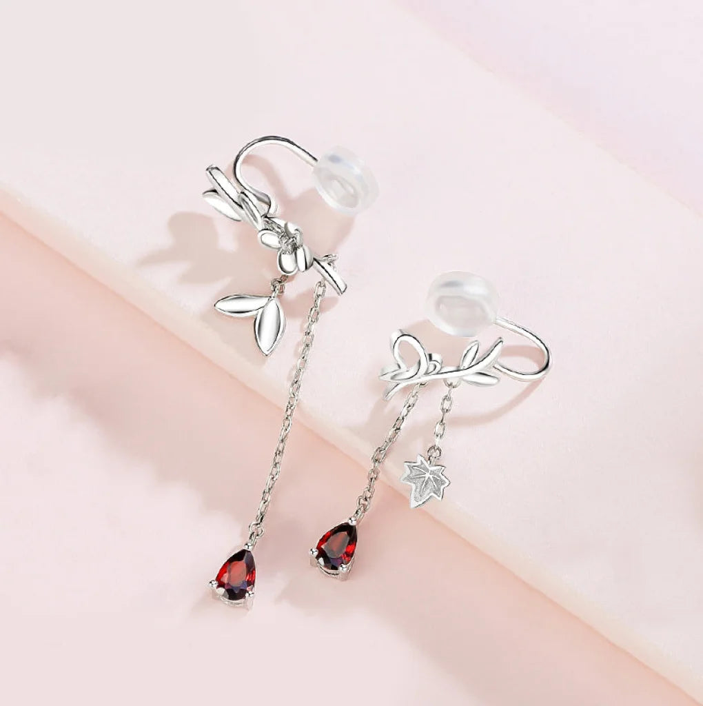 Minidoll X Heaven Officials Blessing 925 Sterling Silver Huacheng & Xie Lian Earrings Ear Clips /