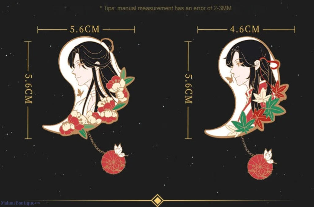 Minidoll X Heaven Officials Blessing Yin Yang San Lang & Xie Lian Pendant