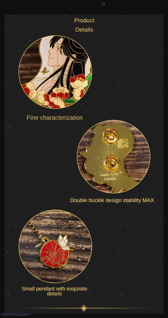 Minidoll X Heaven Officials Blessing Yin Yang San Lang & Xie Lian Pendant