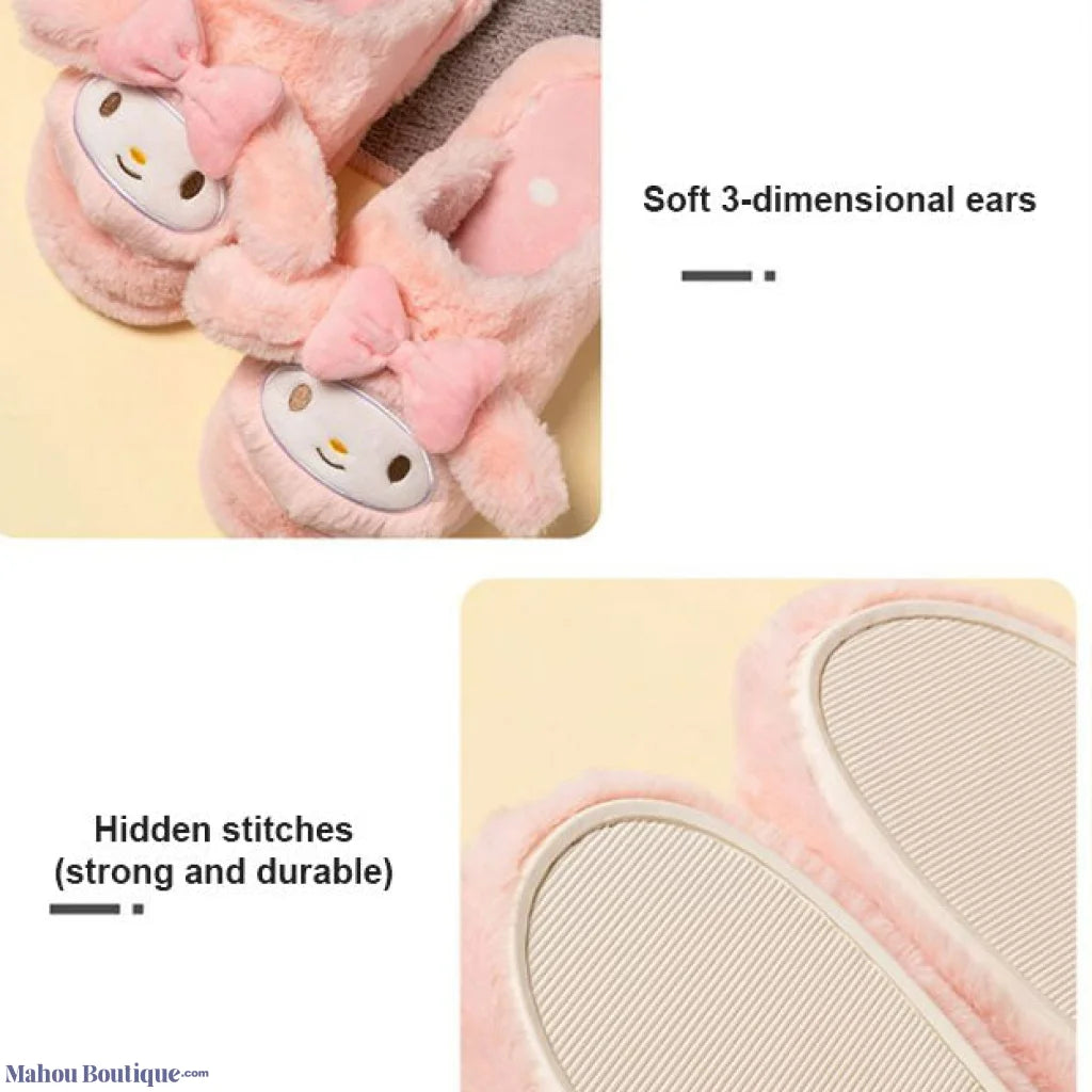 Miniso - Cinnamoroll Fluffy House Slippers Miniso X Sanrio Slippers