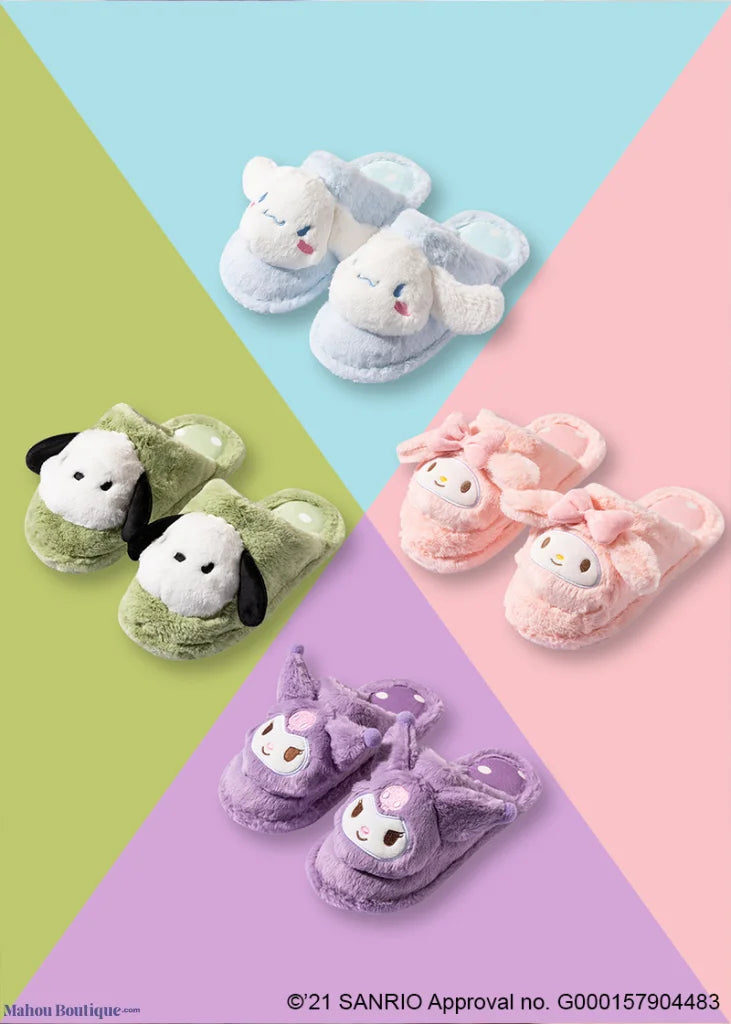 Miniso - Cinnamoroll Fluffy House Slippers Miniso X Sanrio Slippers