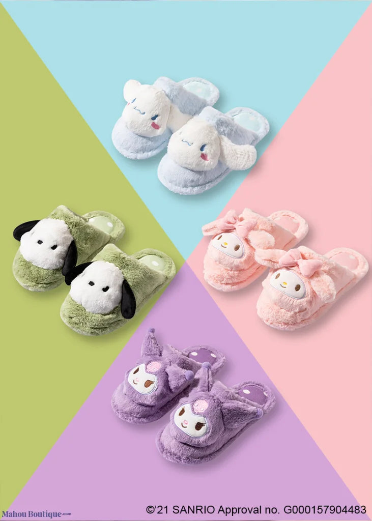 Melody Fluffy Indoor Slippers - Blush Pink - 36 requests