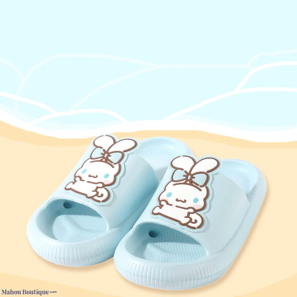 Miniso - Pochacco My Melody & Cinnamoroll Eva Slippers Miniso X Sanrio Slippers