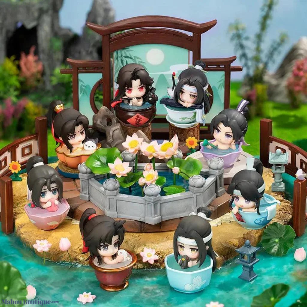 Mo Dao Zu Shi - A Song Of Summer Bathsteacup Figures Chen Qing Ling Wei Wuxian Lan Wangji Untamed