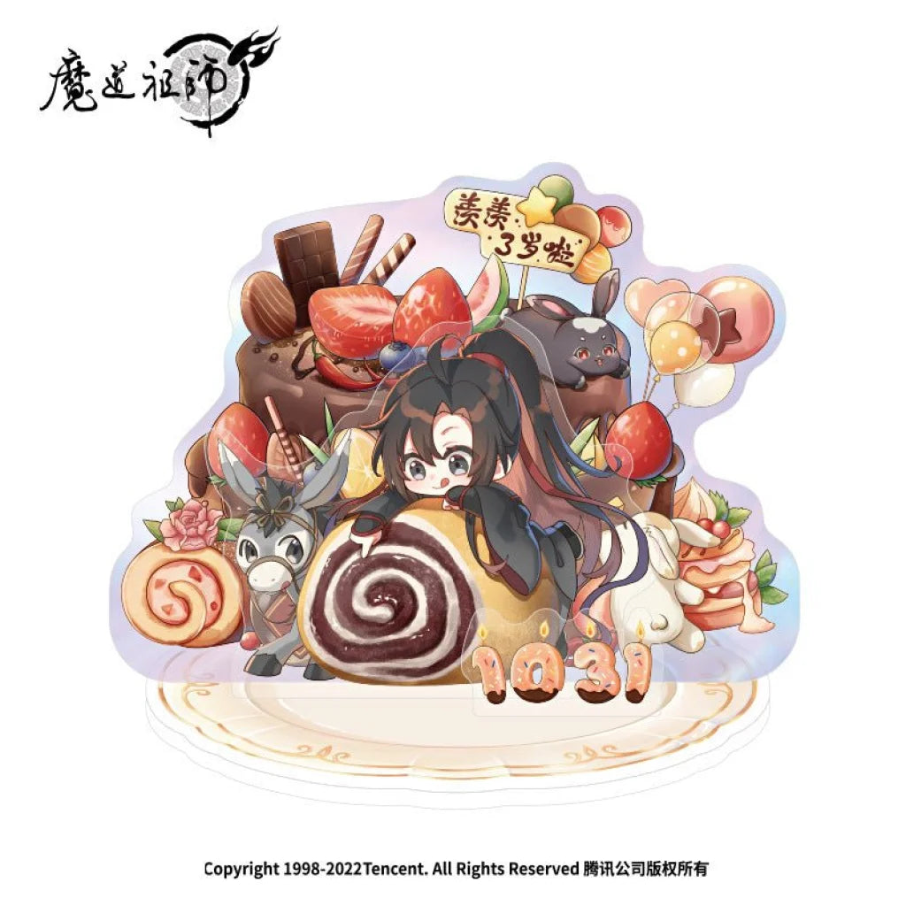 Mo Dao Zu Shi Nan Man She Chibi Wei Wuxian and Lan Wangji Acrylic Diorama