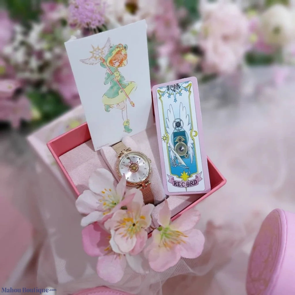 Mahou Boutique OST x Cardcaptor Sakura Magic Seal & Wands Wrist Watch - Korea Licensed Official Merchandise