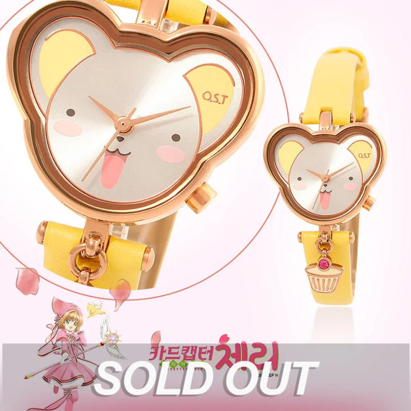 Mahou Boutique OST x Kero & Spinel Wrist Watch OST x Cardcaptor Sakura - Korea Licensed Official Merchandise