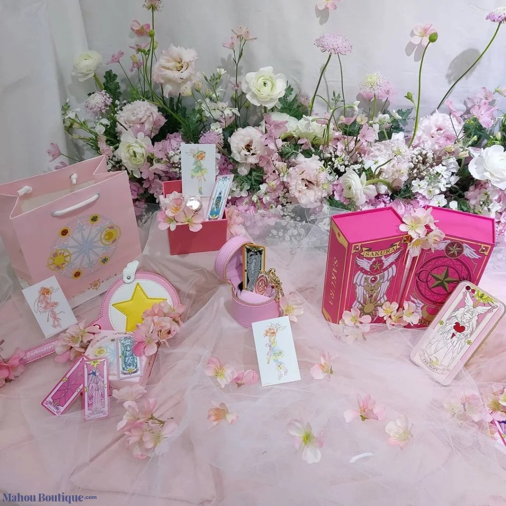 Mahou Boutique OST x Cardcaptor Sakura Cherry Blossom & Moon Wrist Watch OST x Cardcaptor Sakura - Korea Licensed Official Merchandise