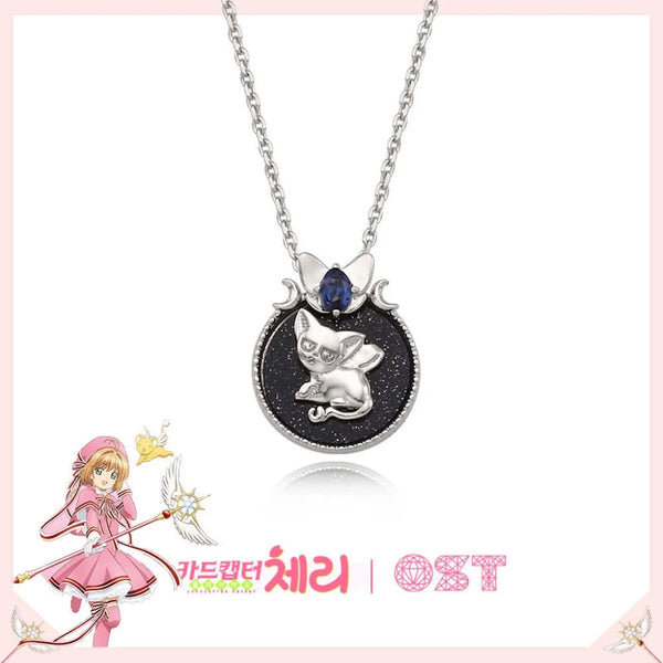 Mahou Boutique OST x Kero & Spinel 925 Sterling Silver Pendant Necklaces - Korea Licensed Official Merchandise