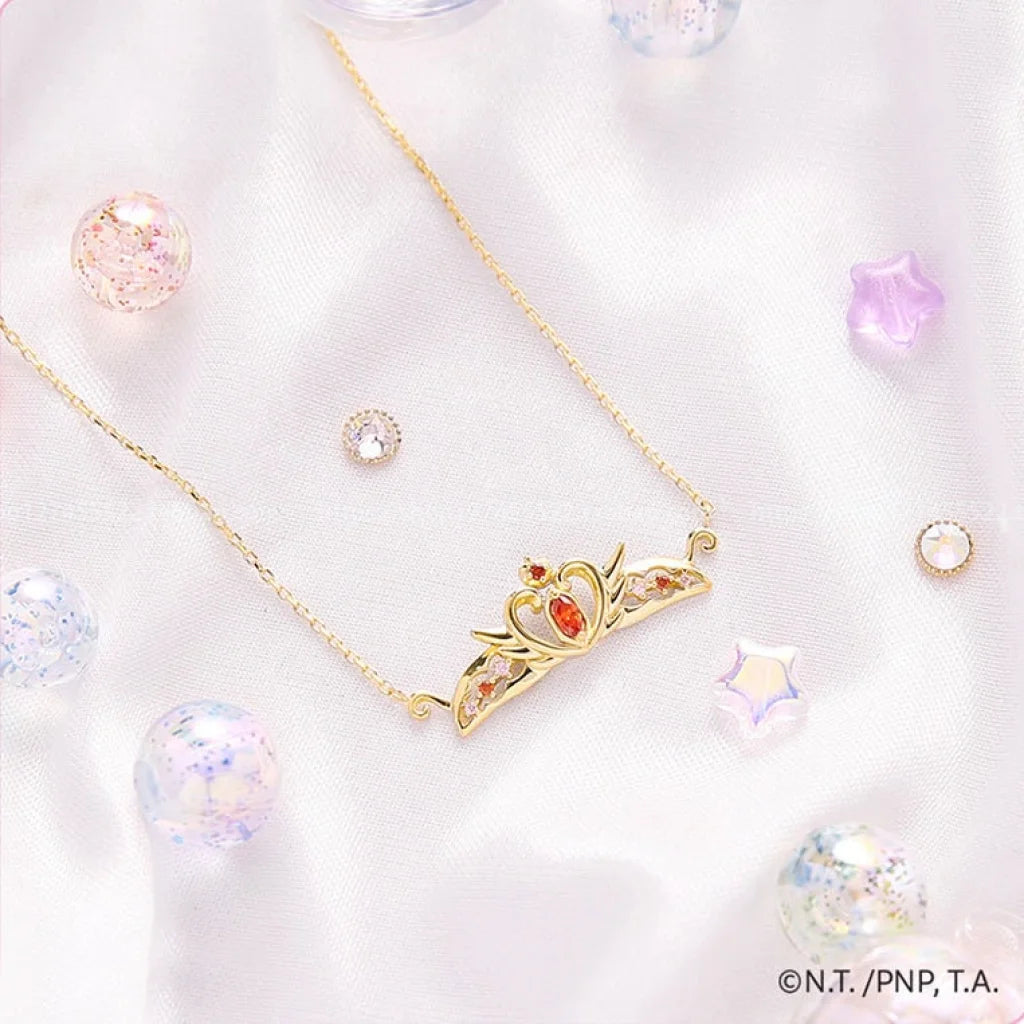 Mahou Boutique OST x Sailor Moon - 925 Silver Usagi Tsukino Crown Serenity Tiara Necklace - Korea Licensed Official Merchandise