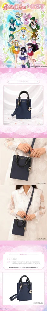 Ost X Sailor Moon - Cosmic Heart Compact Cross Bag Navy Handbags