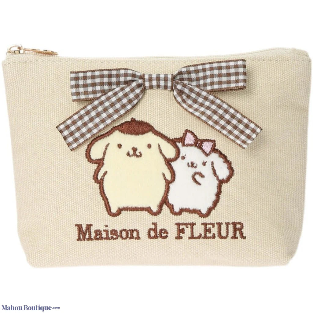Mahou Boutique MDF x Pompompurin and Macaroon Bag & Pouches - Maison de FLEUR Japan