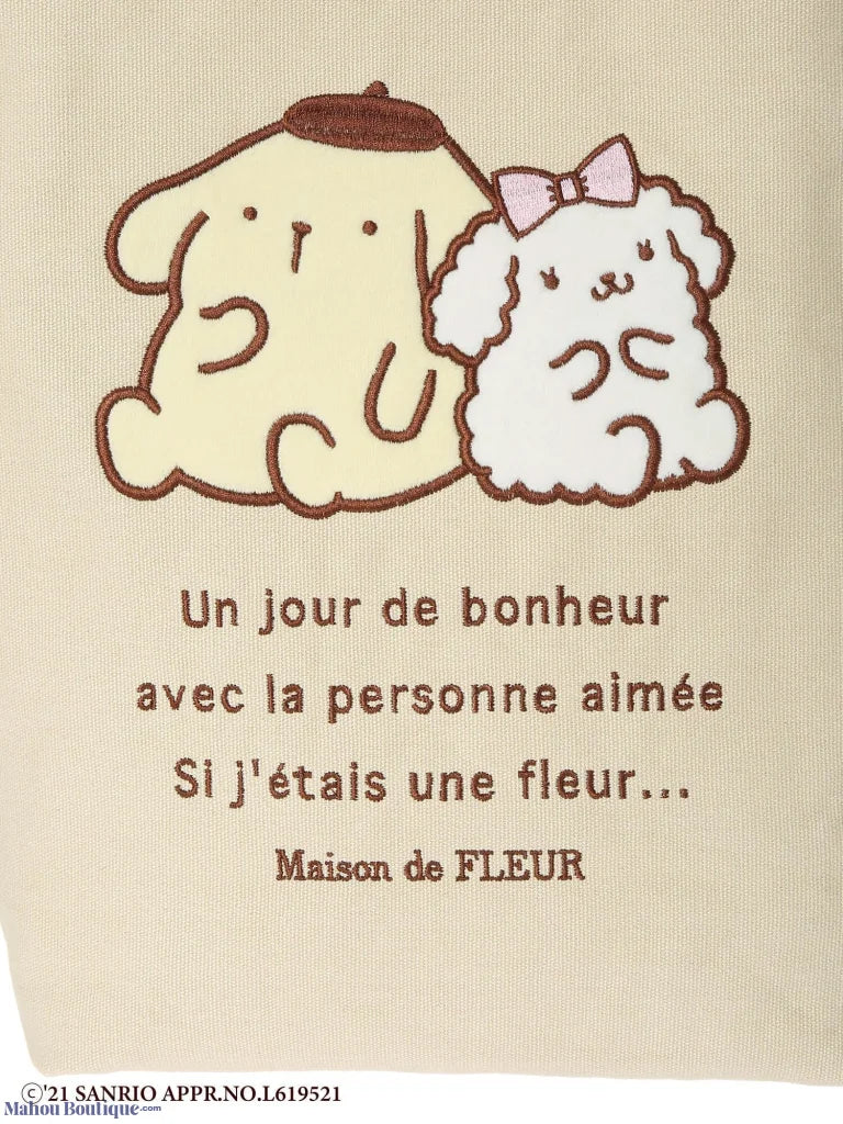 Mahou Boutique MDF x Pompompurin and Macaroon Bag & Pouches - Maison de FLEUR Japan