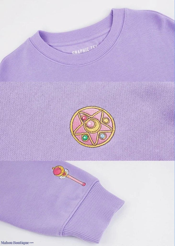 Sailor Moon Sweater Official SPAO Harajuku Collection Mahou