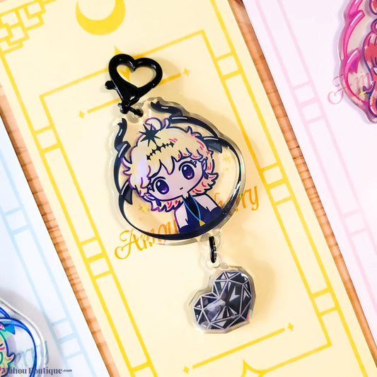 Sugar Rune - Chocolat Meilleure Magical Girl Keychain | Amour Cherry Keychains