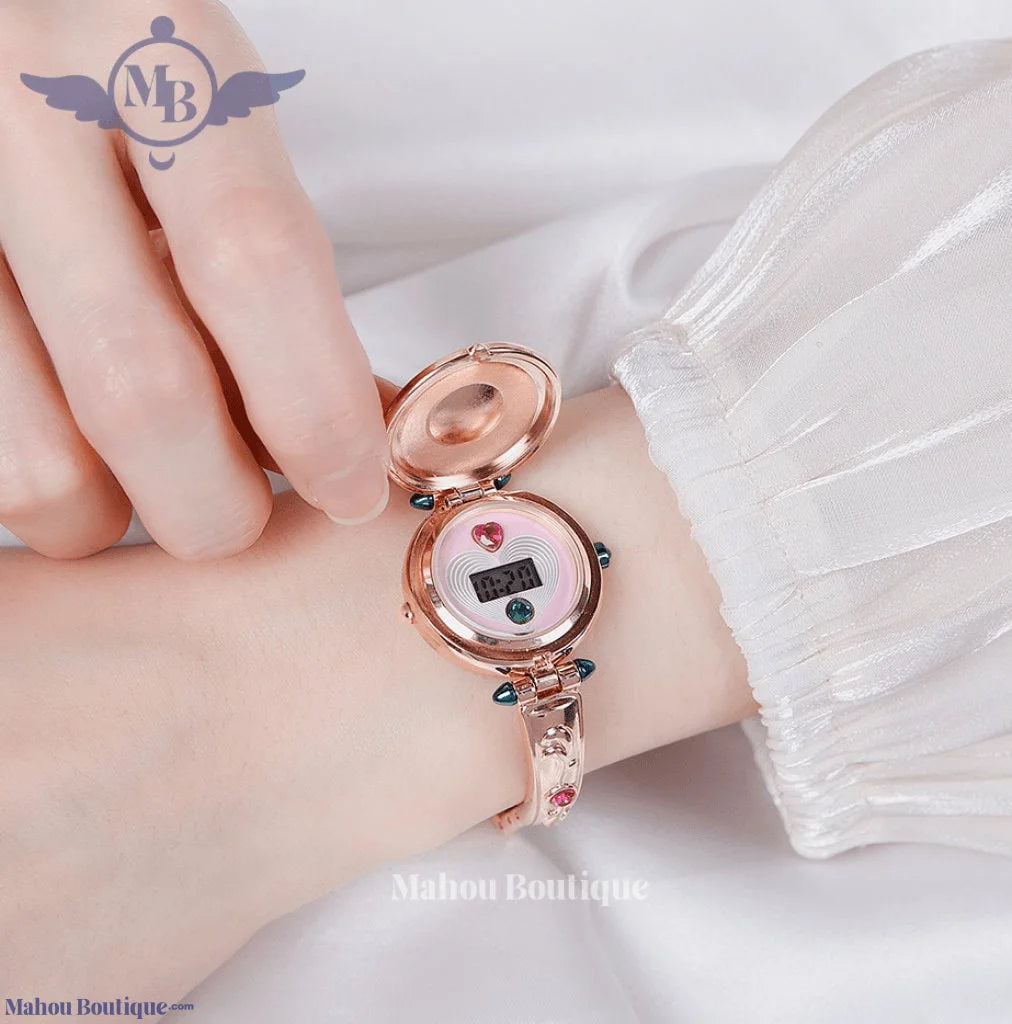 Mahou Boutique CLUE x Wedding Peach Angel's Digital Watch Fan Gift