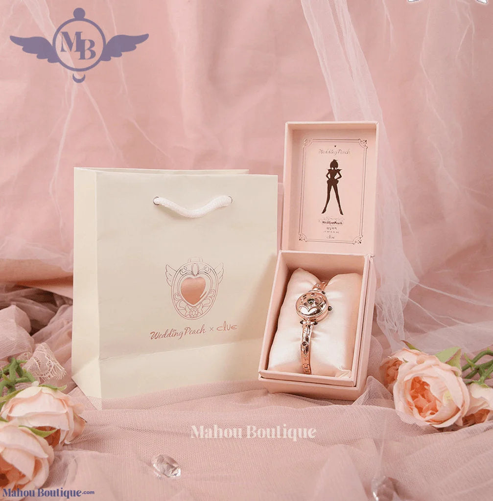Mahou Boutique CLUE x Wedding Peach Angel's Digital Watch Fan Gift